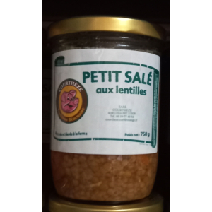 Petit salé aux lentilles