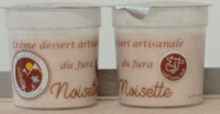 Noisette crème dessert allégée en sucre