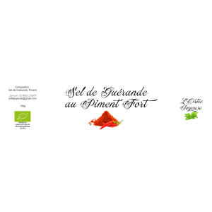 Sel de guérande au piment piquant