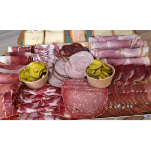 Plateau charcuterie pour raclette 4 personnes