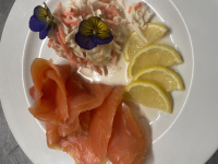 Truite fumé local des pyrénée