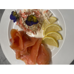 Truite fumé local des pyrénée