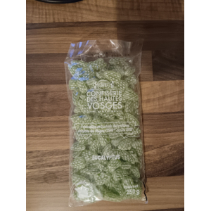 Bonbons eucalyptus des vosges spécial hiver