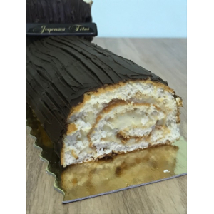 Bûche roulée au chocolat (12 personnes)