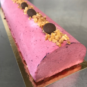 Bûche à la mûre (6 personnes)