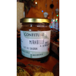 Confiture de mirabelle vanille