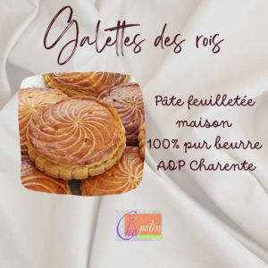 Galettes des rois pommes vanille cannelle
