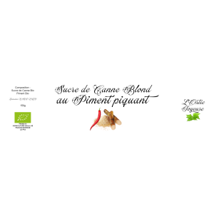 Sucre de canne au piment