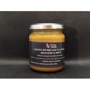 Caramel beurre salé vanille aromatisé au rhum