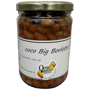 Haricot coco 'big borlotto' orne terroir