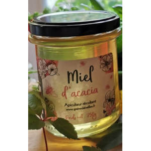 Miel d'acacia en pot de 250g
