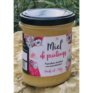Miel de printemps en pot de 250g