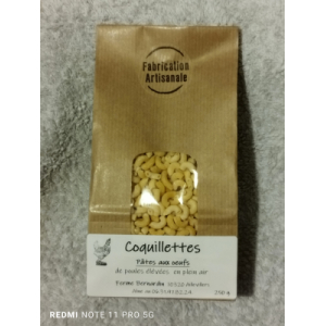 Pâtes aux oeufs coquillettes