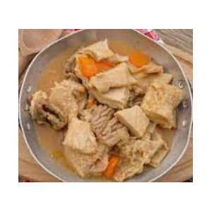 Tripes de boeuf cuisinees