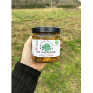 Pickles de courgettes aux 4 épices