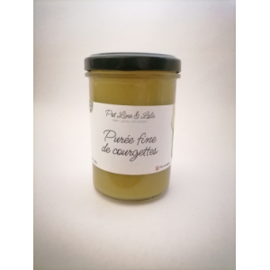 Purée fine de courgettes