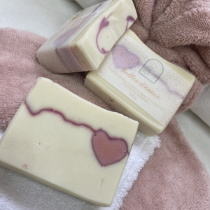 Savon 'bulles d'amour' - iris et jasmin