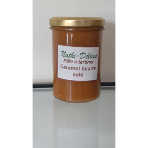 Pâte à tartiner au caramel beurre salé.