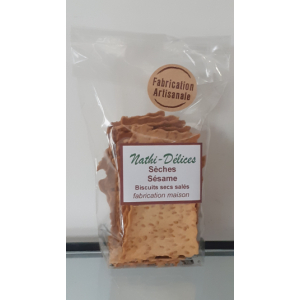 Sèche au sésame blanc.
