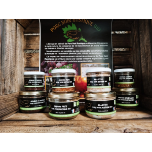 Verrine boudin à tartiner