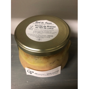 Pot de poulet de bresse au lait de coco