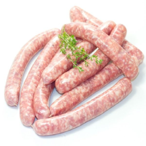 Chipolatas lots par 4 (environ 70g l'unité)