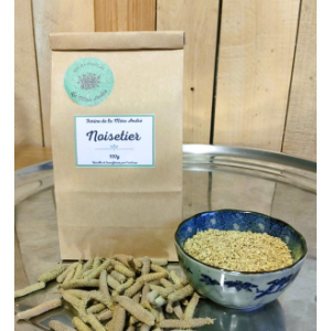 Flocons de chatons de noisetier