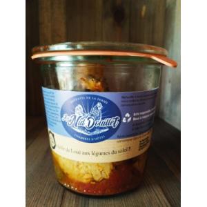 Volailles de loué aux légumes du soleil