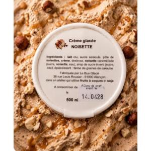 Créme glacée noisette
