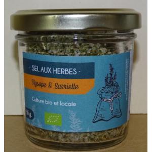 Fleur de sel aromatisée- hysope & sarriette