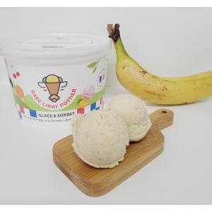 Glace banane 800 gr