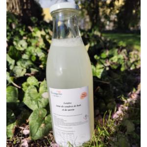 Lessive issue de cendres de bois avc savon 1l