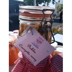 Pickles courgette curry