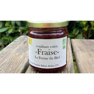 Confiture extra de fraises