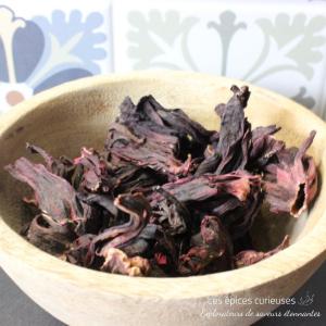 Fleurs d'hibiscus rouge