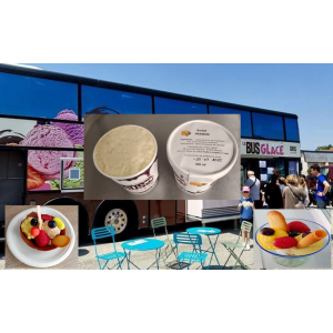 Sorbet plein fruit passion