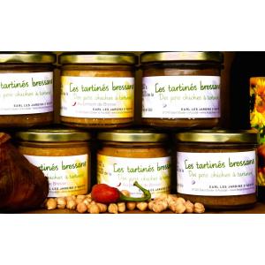 Tartinade de pois chiche ail noir