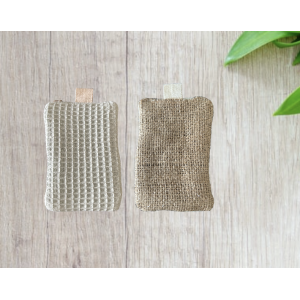 Eponge lavable blanche