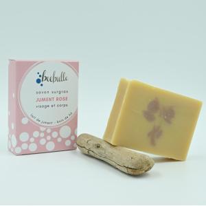 Savon jument rose étui