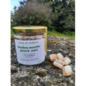 Assortiment bonbons menthe / miel fourré miel