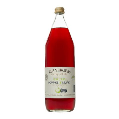 Jus de pomme et mûre 1l