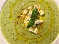 Soupe froide courgettes/feta