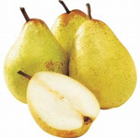 Poire  d'été guyot en plateau