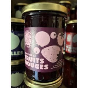 Confiture fruits rouges 250gr