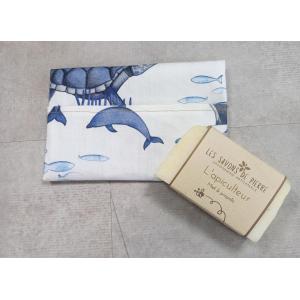 Etui voyage pour savon dauphin