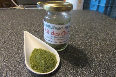 Poudre d’ail des ours