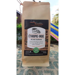 Mélange gourmand éthiopie-inde moulu