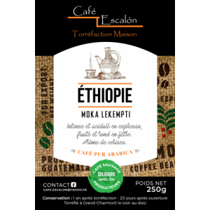 Moka lekempti origine éthiopie en grains