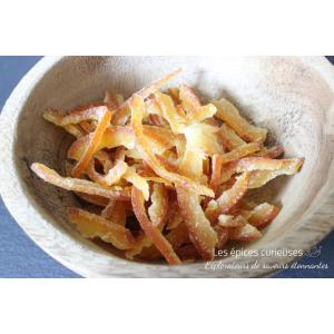 Ecorces d’iyokan confites