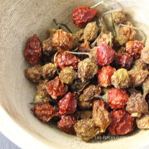 Piment cabri entier séché de madagascar